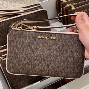 MK Wristlet Pouch